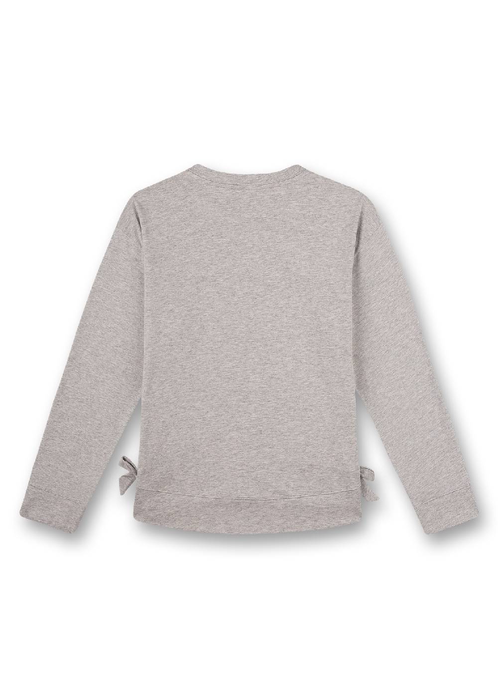 Sanetta Mädchen-Sweatshirt Graumelange Athleisure Workout Begrenzt auf 3 Tage