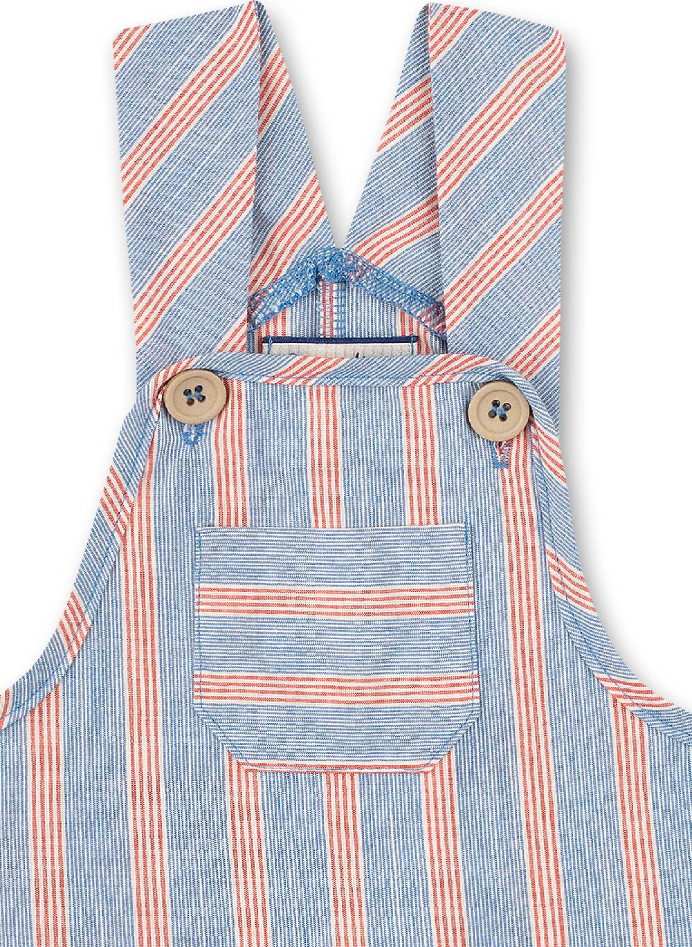 Sanetta Jungen-Latzhose Blau Little Lobster Auslauf