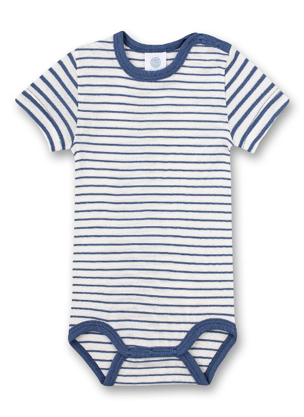 Sanetta Body halbarm Blau Ringel Hotsell