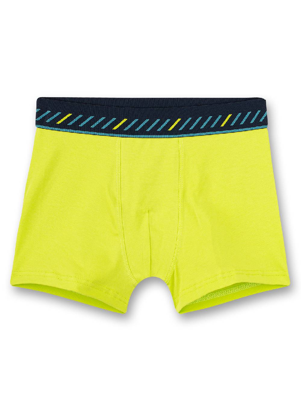 Sanetta Jungen-Shorts (Doppelpack) Graumelange und Lemon-Grün Fabrik Onlineshop