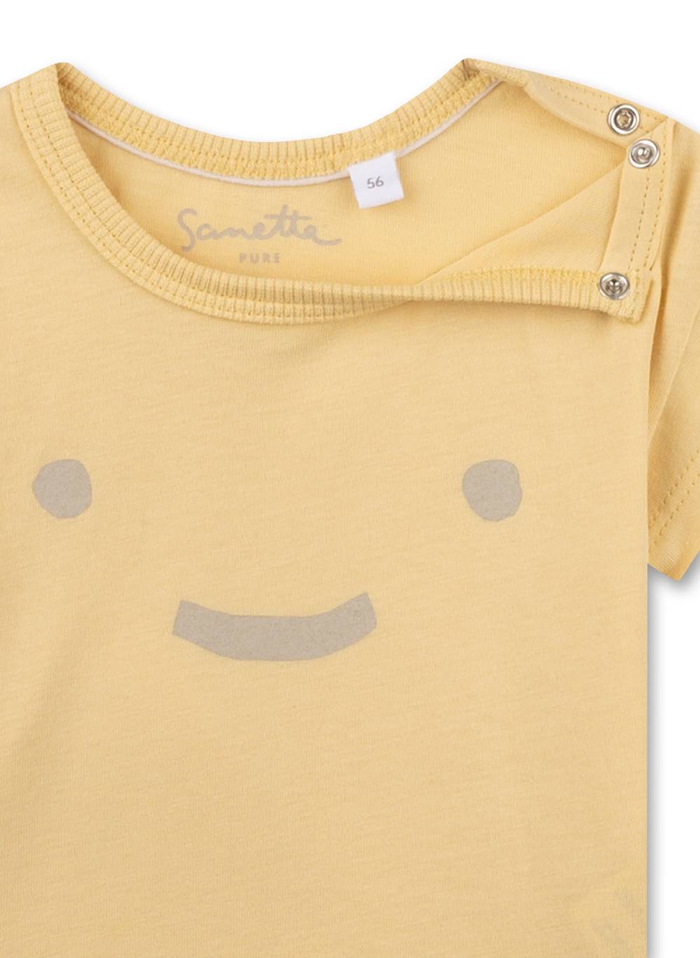 Sanetta Unisex T-Shirt Gelb Cyber Monday