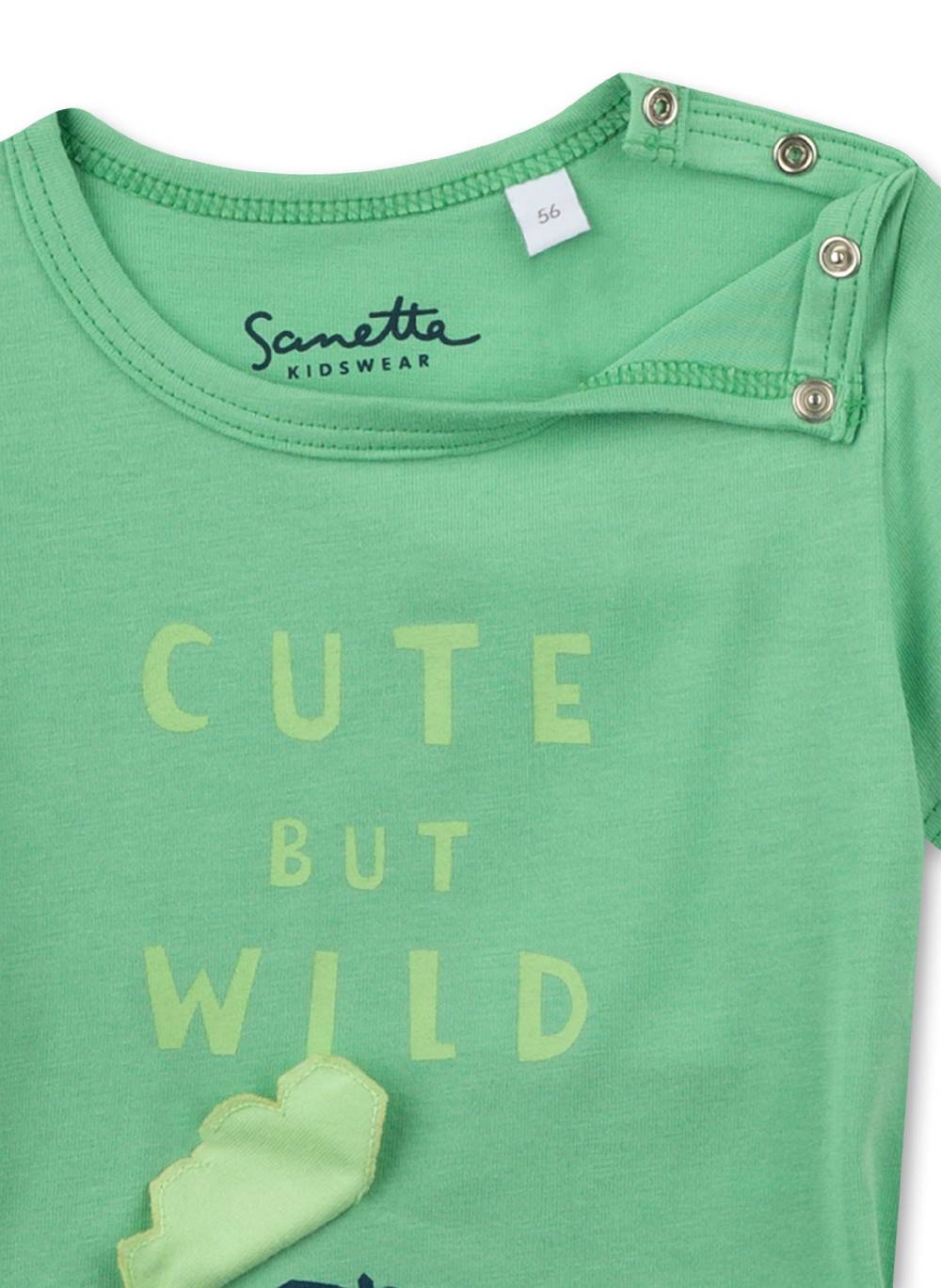 Sanetta Jungen T-Shirt Grün Valentinstagsangebot