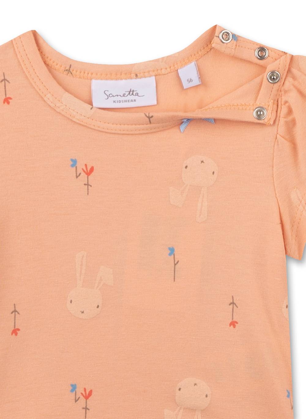 Sanetta Mädchen T-Shirt Orange Jubiläumsangebot