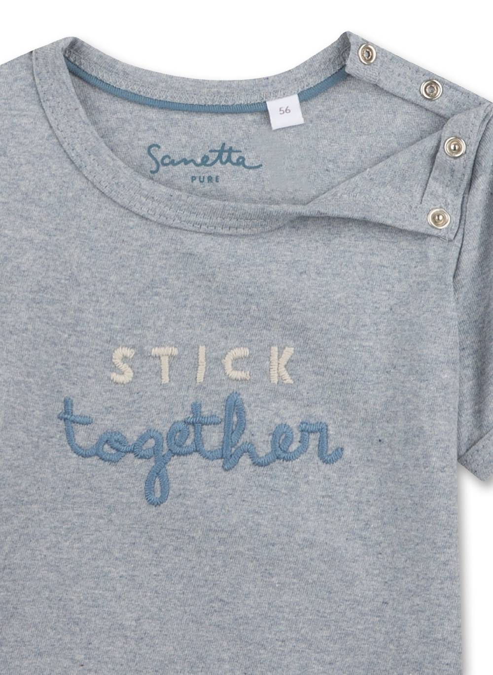 Sanetta Jungen T-Shirt Blaumelange Große Rabatte