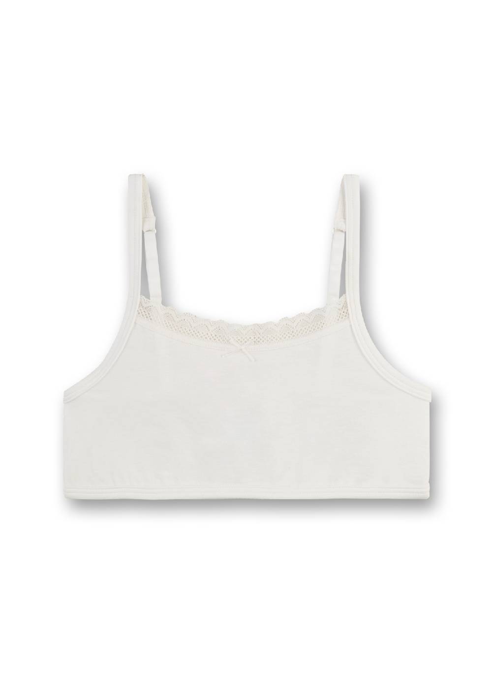 Sanetta Mädchen-Bustier Weiß Discount Store für neue Produkte