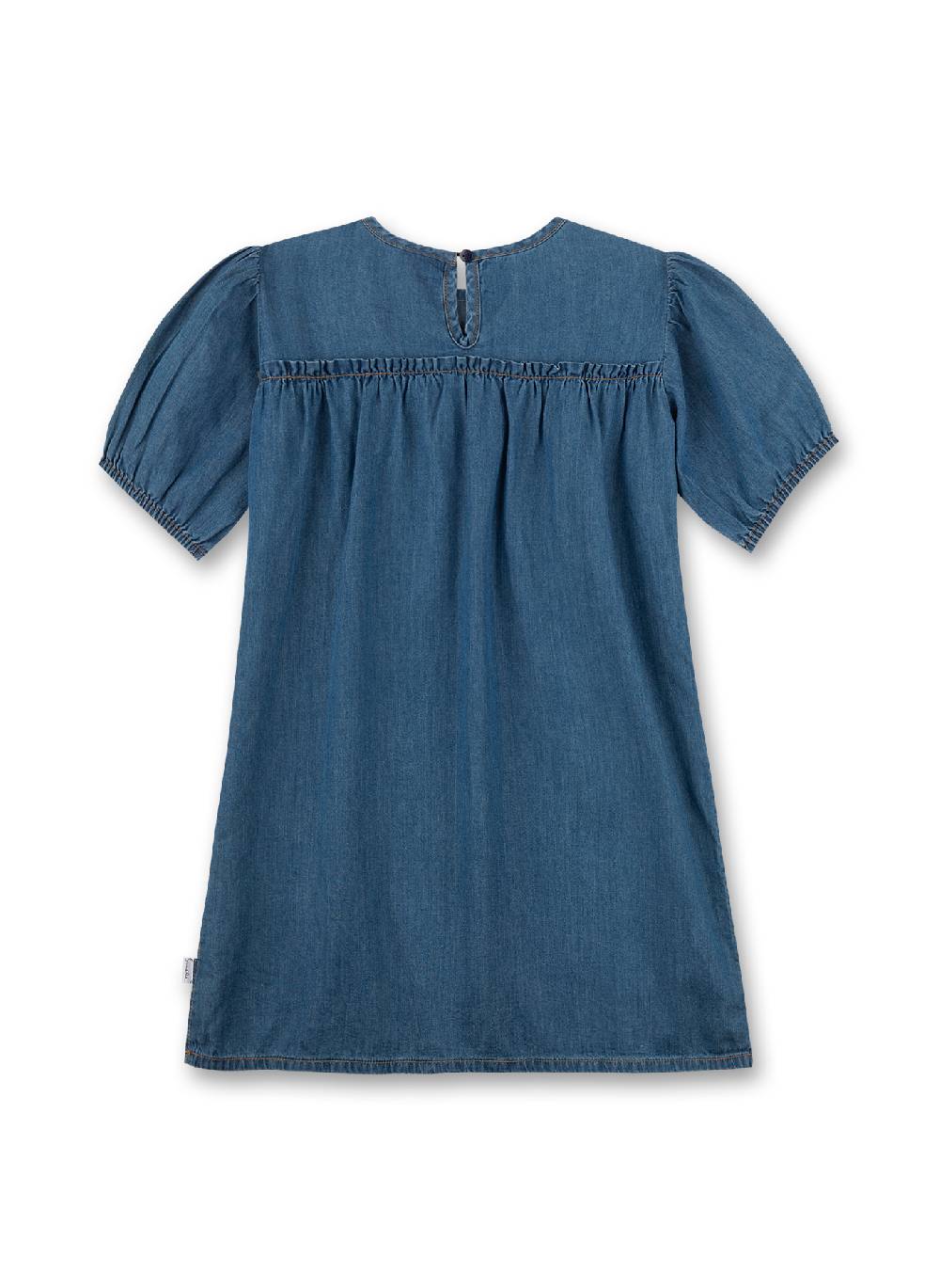 Sanetta Mädchen-Kleid Blau Denim Kostenloser Versand