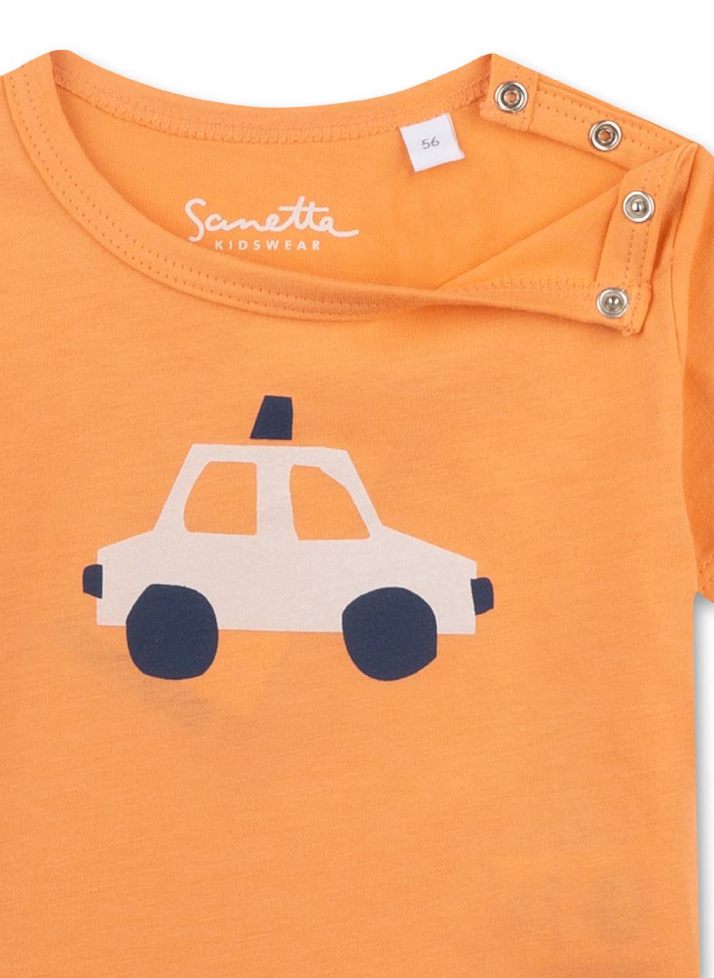 Sanetta Jungen T-Shirt Orange Rabatt