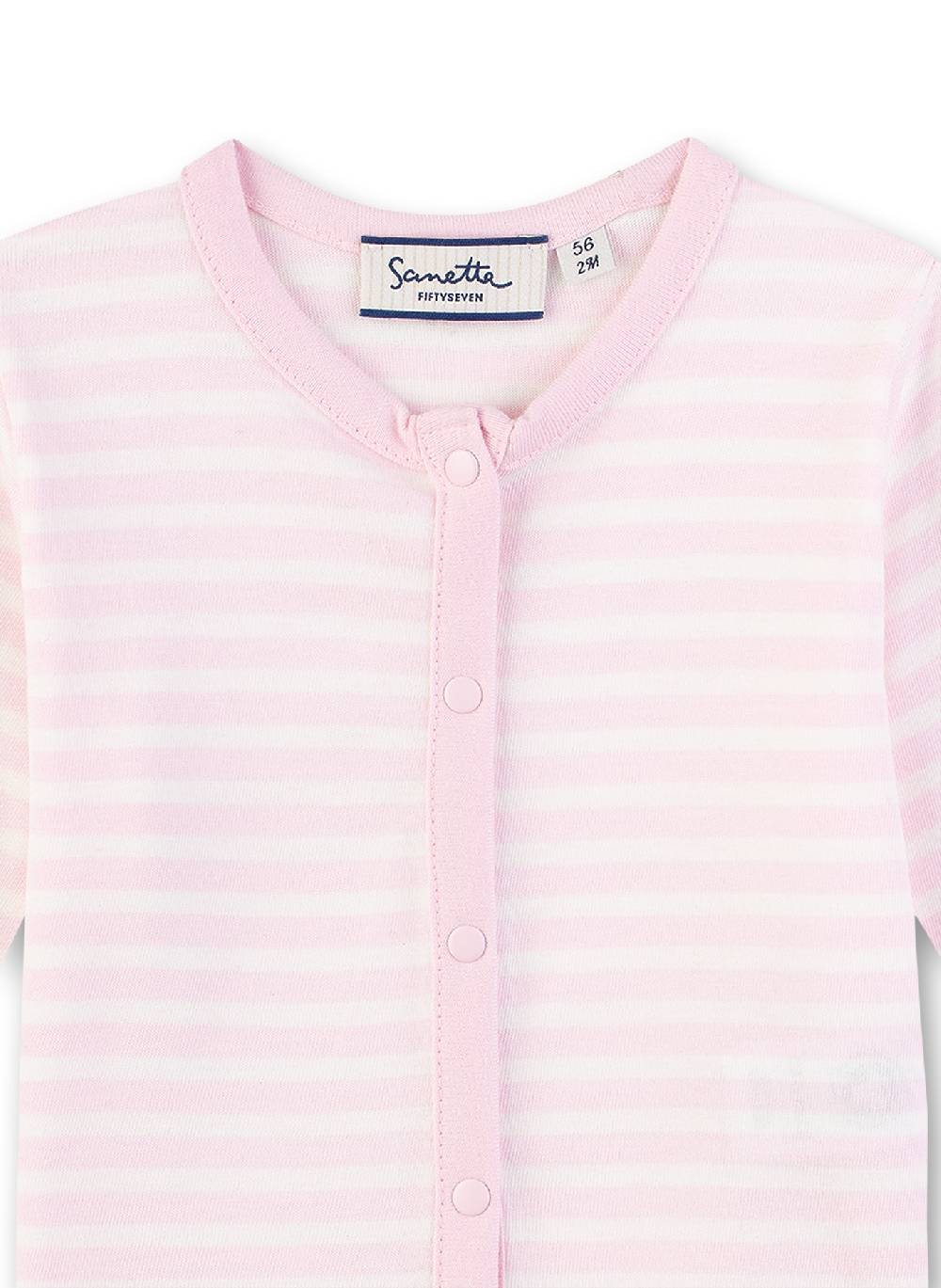 Sanetta Mädchen-Strickjacke Rosa-geringelt Online Shopping