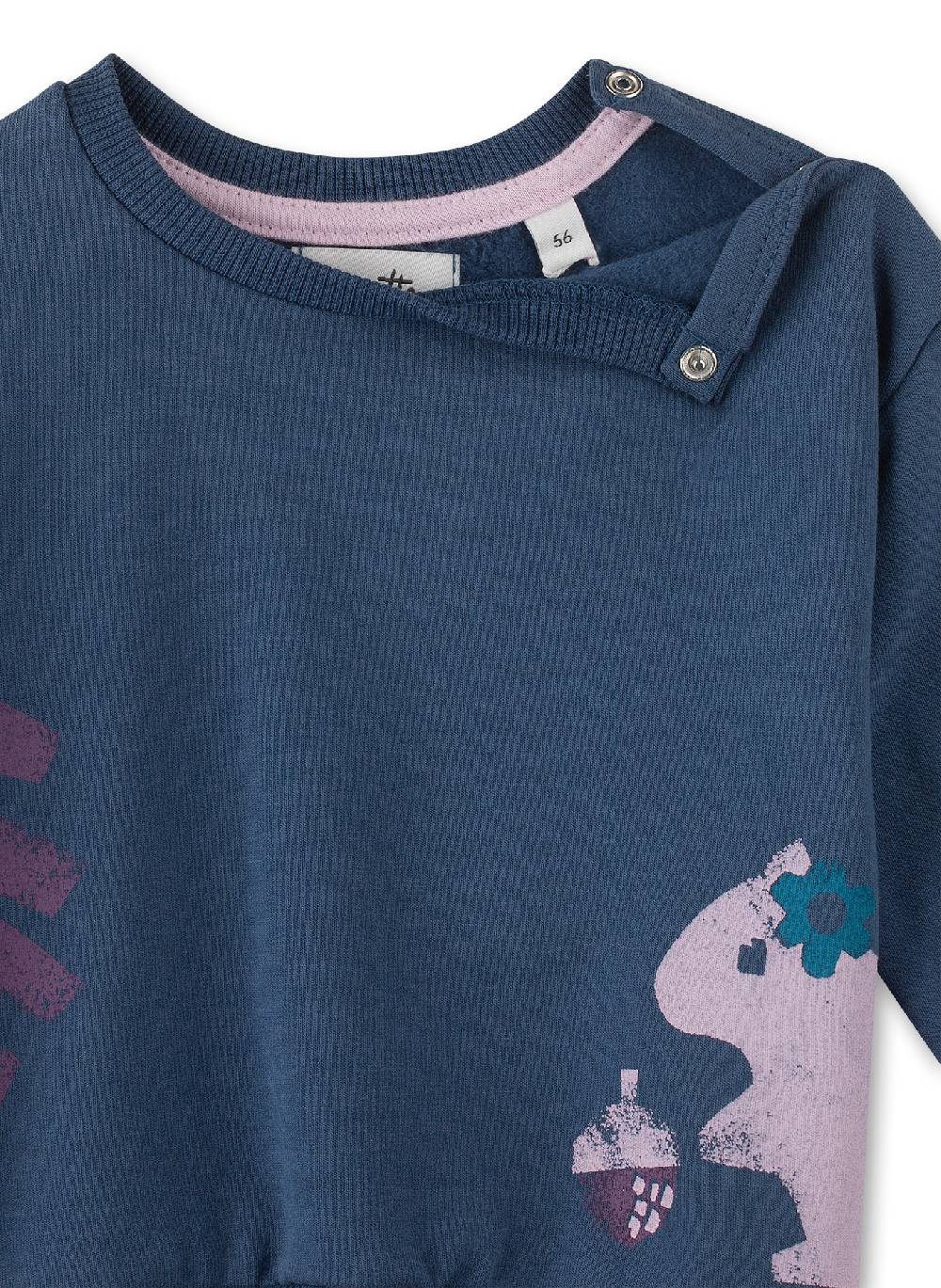 Sanetta Mädchen-Sweatshirt Blau Große Rabatte