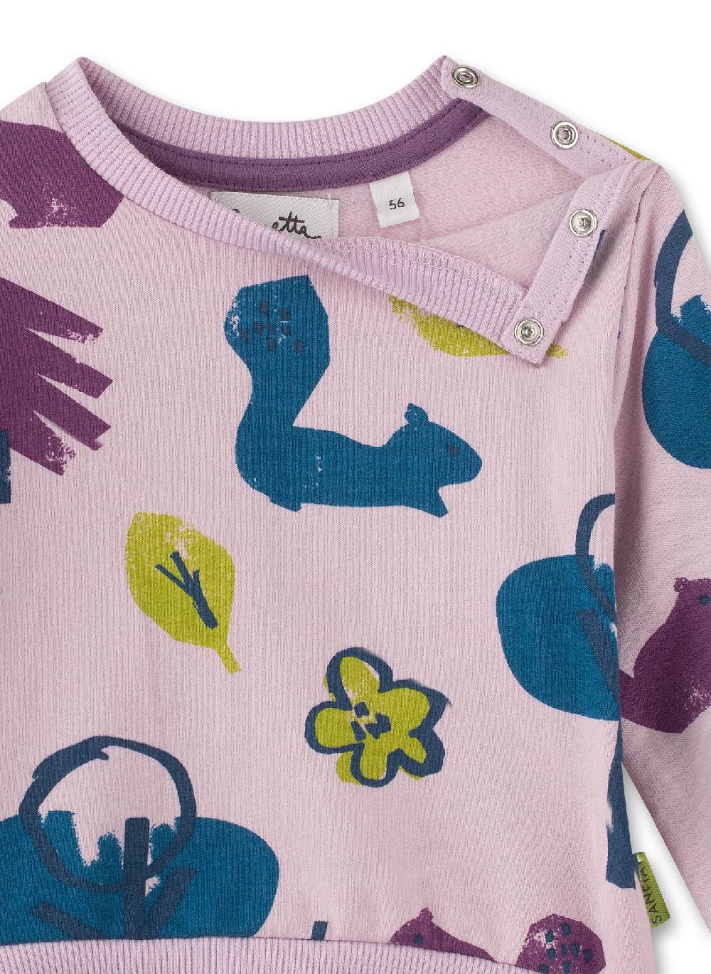 Sanetta Mädchen-Sweatshirt Rosa Neuheiten