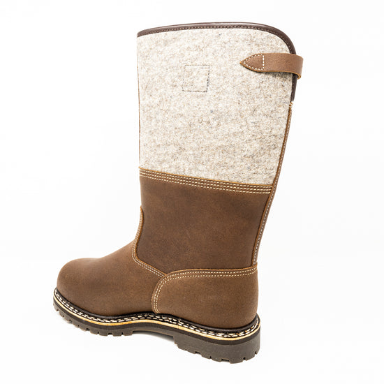 Schuhwerk Schwangau Trabert Filzstiefel Natur (Unisex) AW Branding 50% Rabatt mit kostenlosem Versand