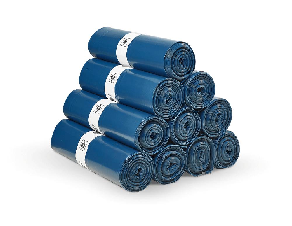 Strauss Müllsäcke Goliath blau Fabrikverkauf