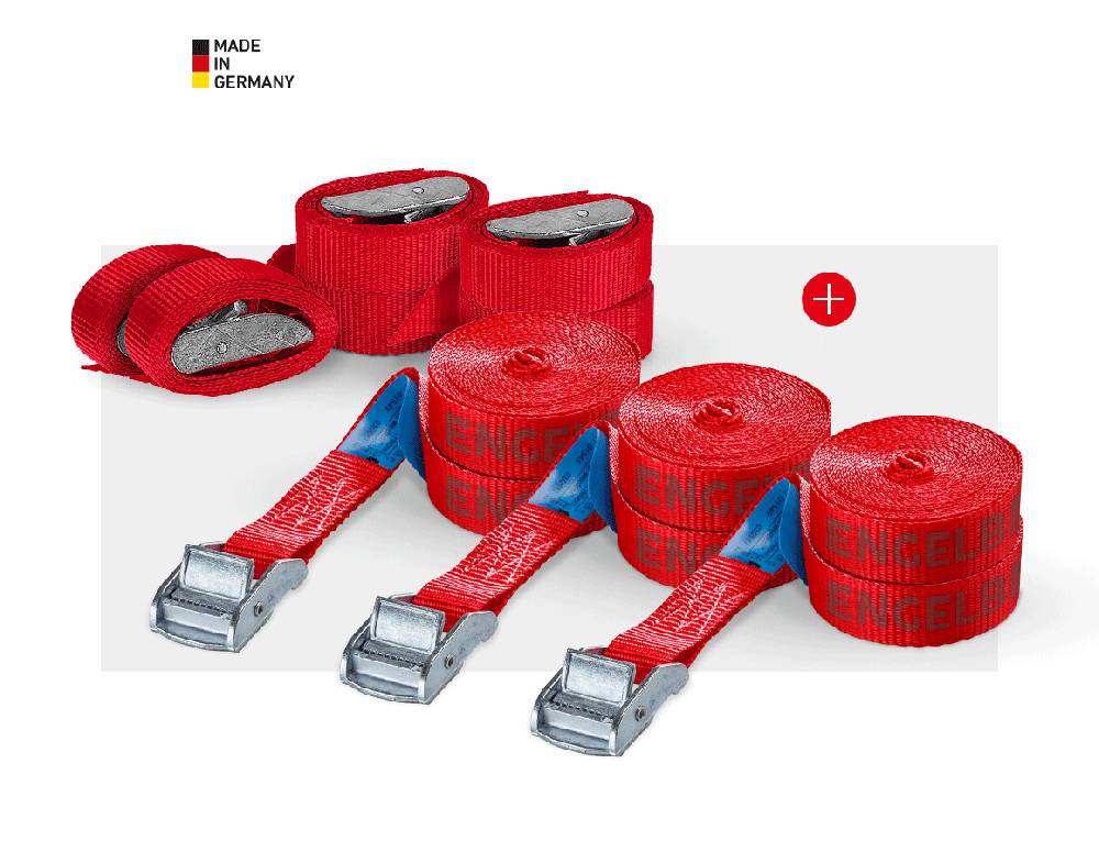 Strauss e.s. Spanngurt-Set mit Klemmverschluss Lagerräumung