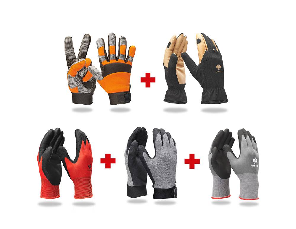 Strauss Handschuh-Profi-Set Montage II Outlet