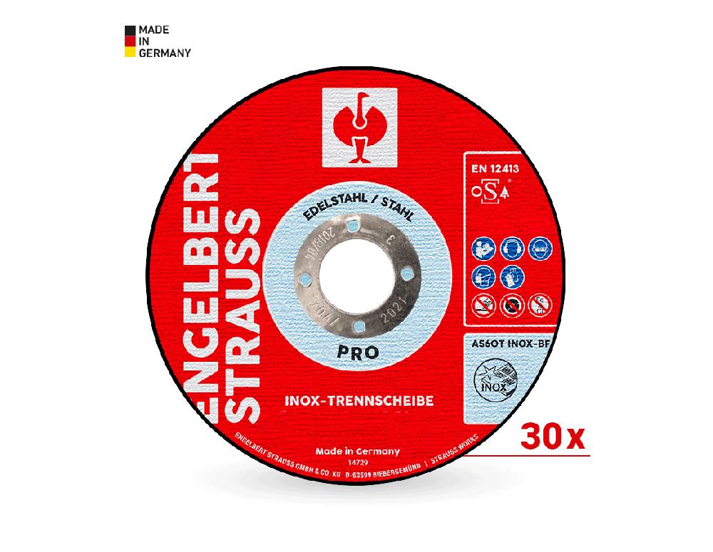 Strauss e.s. Inox-Trennscheibe pro Set, 30 Stück Angebote
