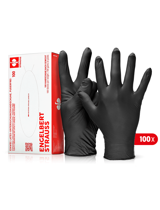 Strauss Einweg Latex-Untersuchungshandschuhe, puderfrei Black Friday