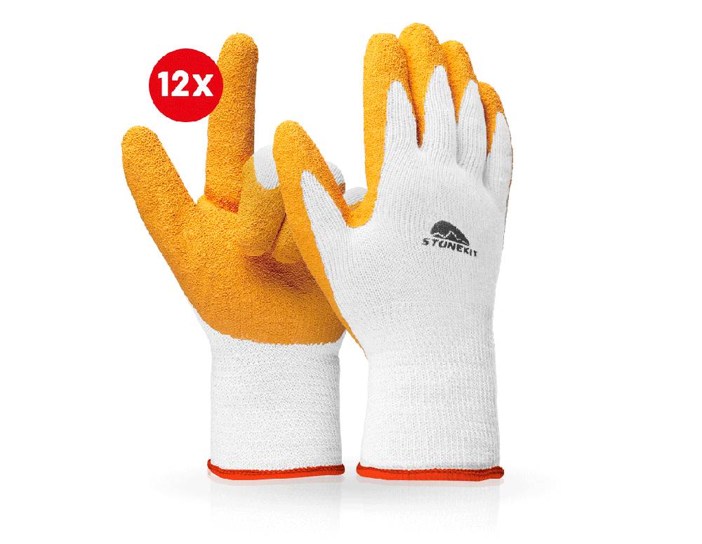 Strauss Latex-Strickhandschuhe Eco-Grip II, 12er Pack Im Verkauf