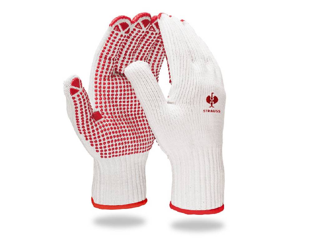 Strauss PVC-Strickhandschuhe Red-Point Osterangebot