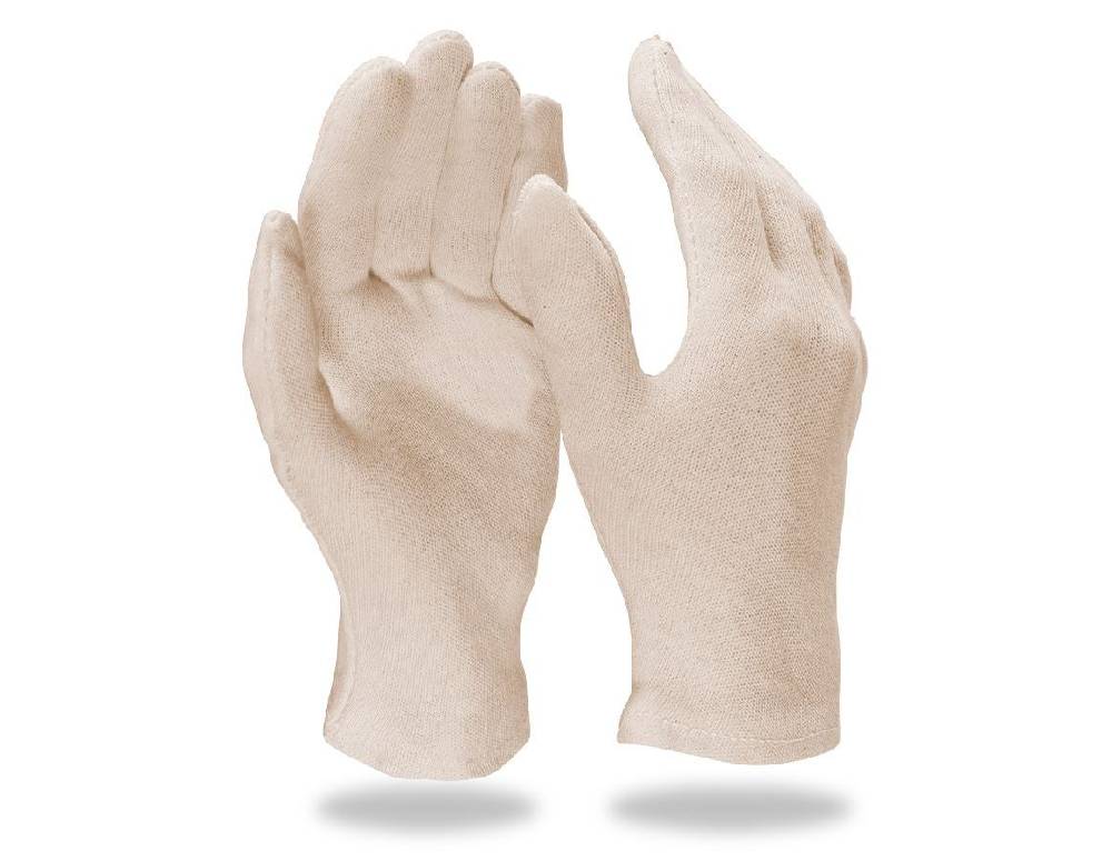 Strauss Trikot-Handschuhe, natur, 12er Pack Letzte 2 Tage