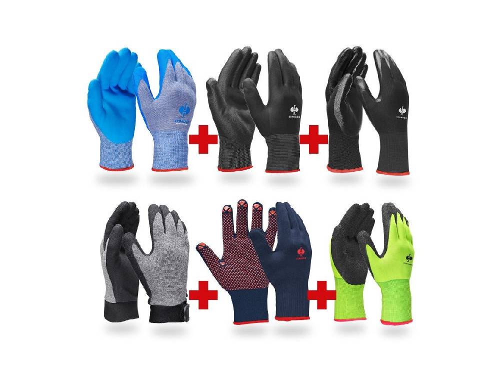 Strauss Handschuh- Profi Set Beschichtung Clearance-Verkauf
