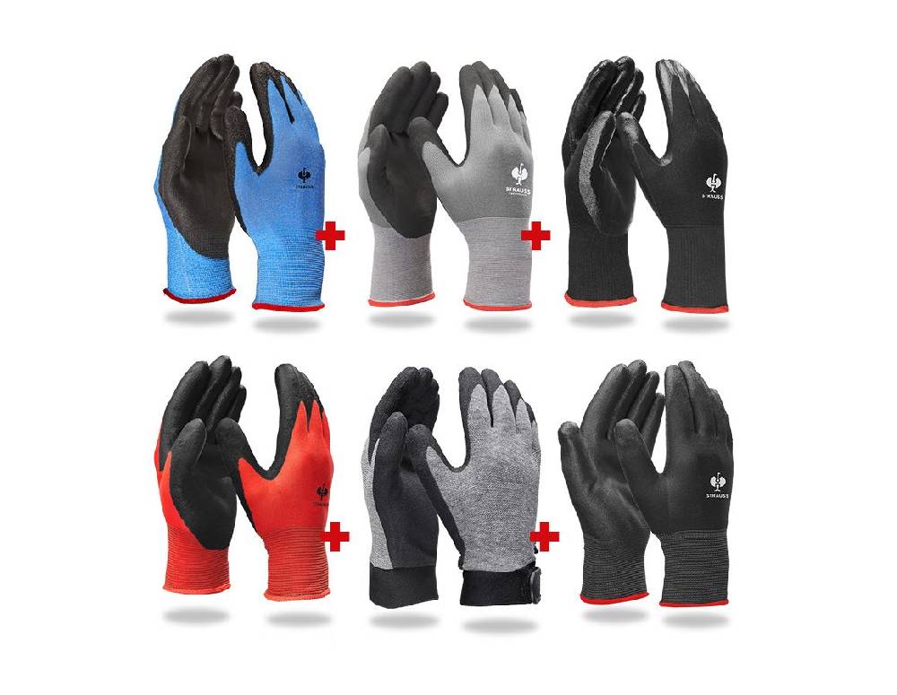 Strauss Handschuh-Profi-Set KFZ Schlussverkauf