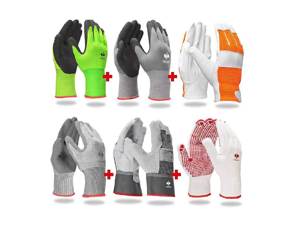 Strauss Handschuh-Profi-Set Dach und Holz Flash Sale