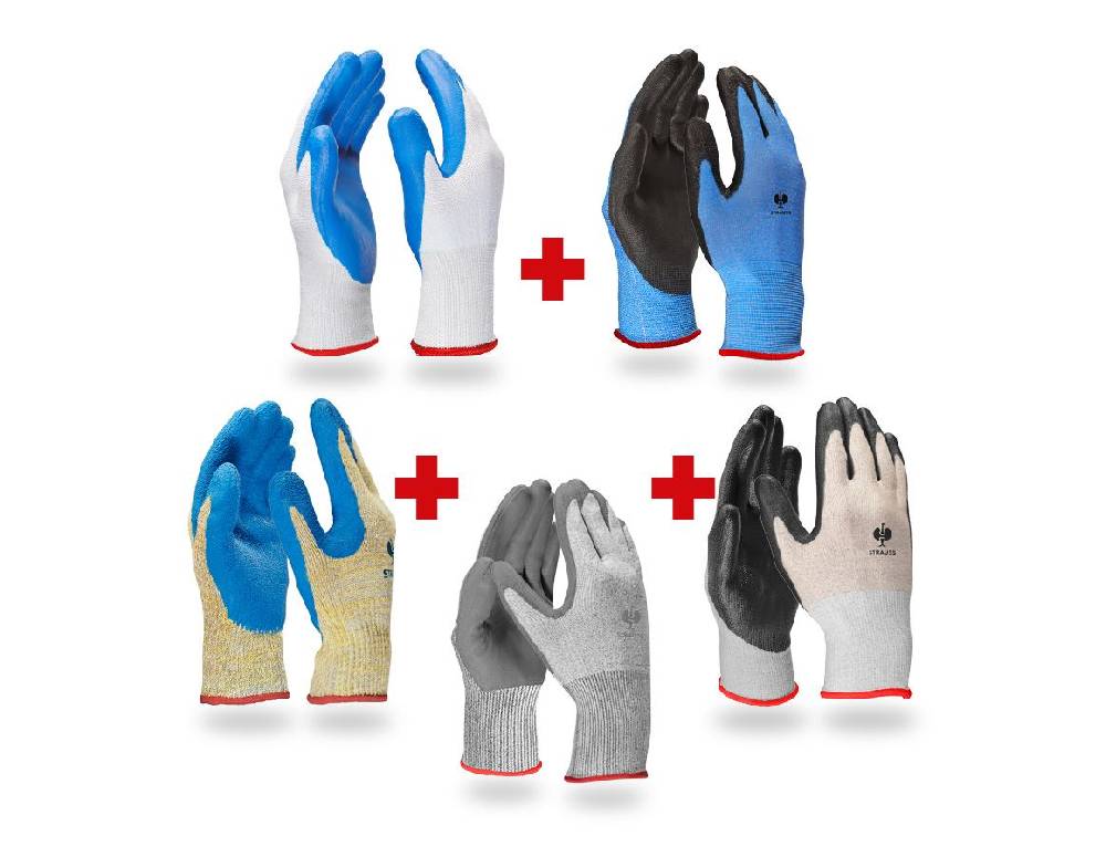 Strauss TEST-SET: Handschuhe Schnittschutz Sonderangebote