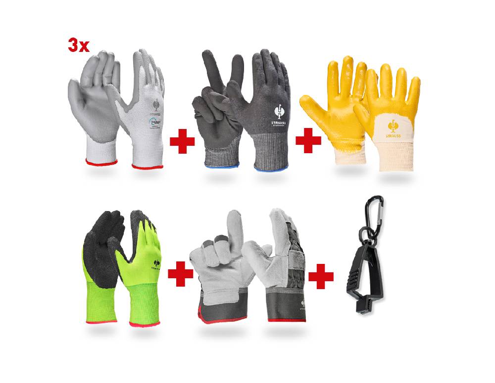 Strauss Handschuh-Profi Set BAU II Rabatte dieses Monats