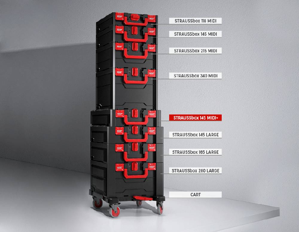 Strauss Steckschl.-Satz pro 1/4+3/8+1/2 in STRAUSSbox Valentinstagsangebot