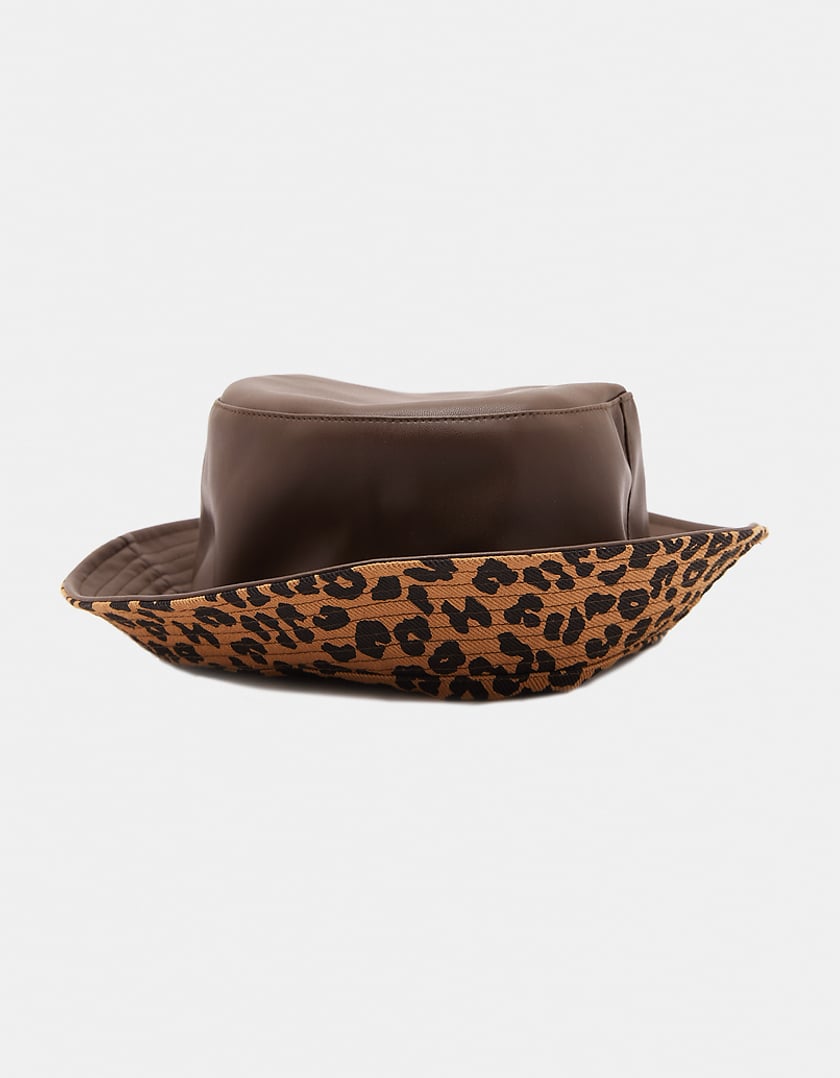 ﻿Tally Weijl Anglerhut mit Leo-Print Auslauf