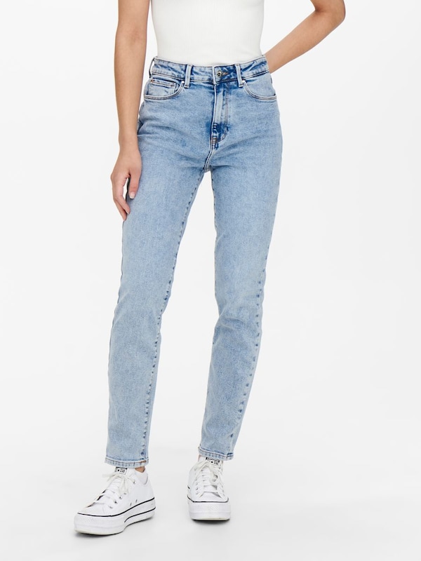 ONLY ONLY Slimfit Jeans in Hellblau im Angebot