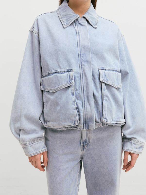 EDITED EDITED Jacke 'Thomai' (OCS) in Blue Denim Limitierter Zeitrabatt