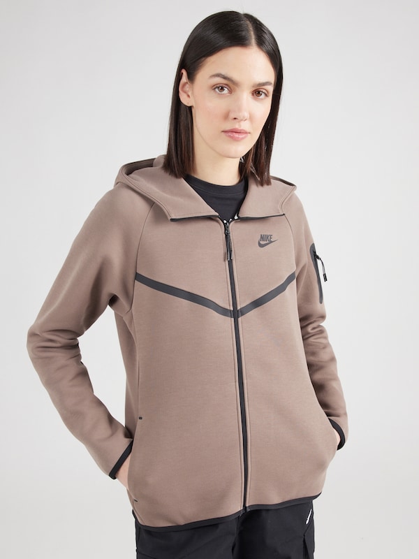 Nike Sportswear Nike Sportswear Sweatjacke 'TECH FLEECE 2' in Mokka Fabrik Onlineshop