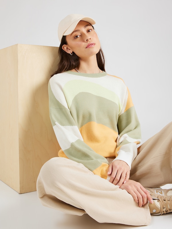 Iriedaily Iriedaily Pullover 'Tilda' in Khaki Mint Begrenztes Angebot