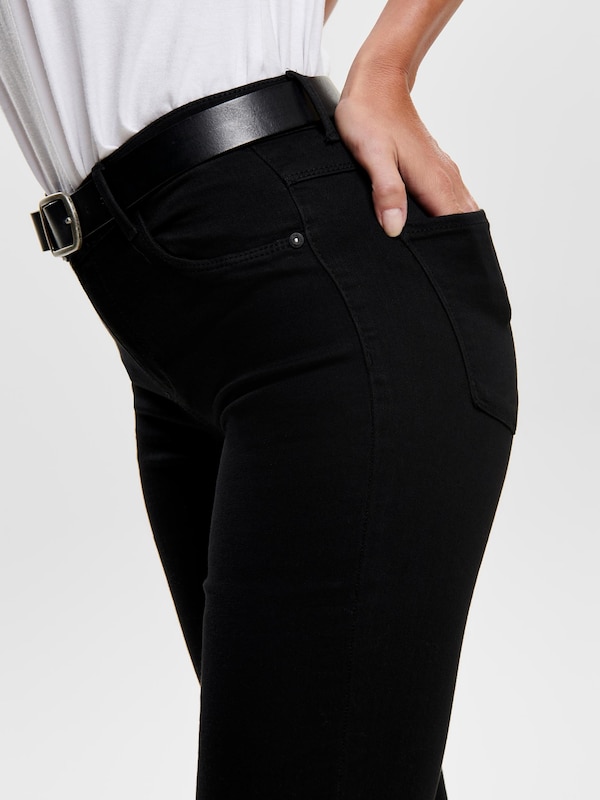 ONLY ONLY Skinny Jeans 'Rain Cry' in Black Denim Online Shopping