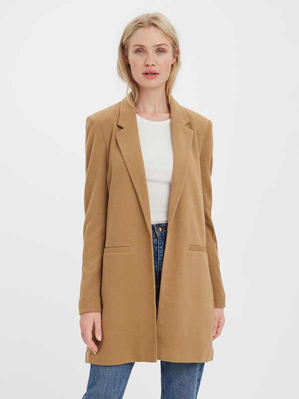 VERO MODA VERO MODA Blazer 'VMVerina' in Hellbraun Saisonschlussverkauf