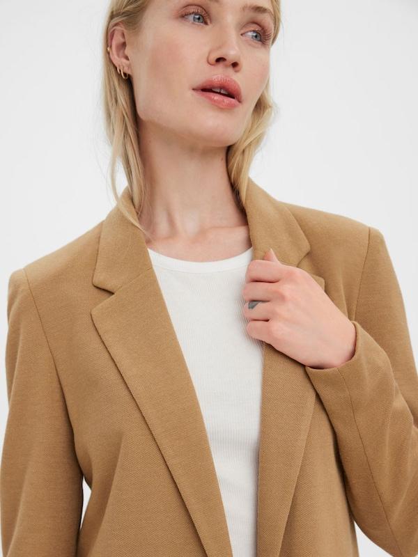 VERO MODA VERO MODA Blazer 'VMVerina' in Hellbraun Saisonschlussverkauf
