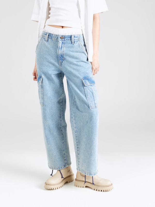 LEVI'S ® LEVI'S ® Loosefit Cargohose ''94 Baggy Cargo' in Blue Denim Osterangebot
