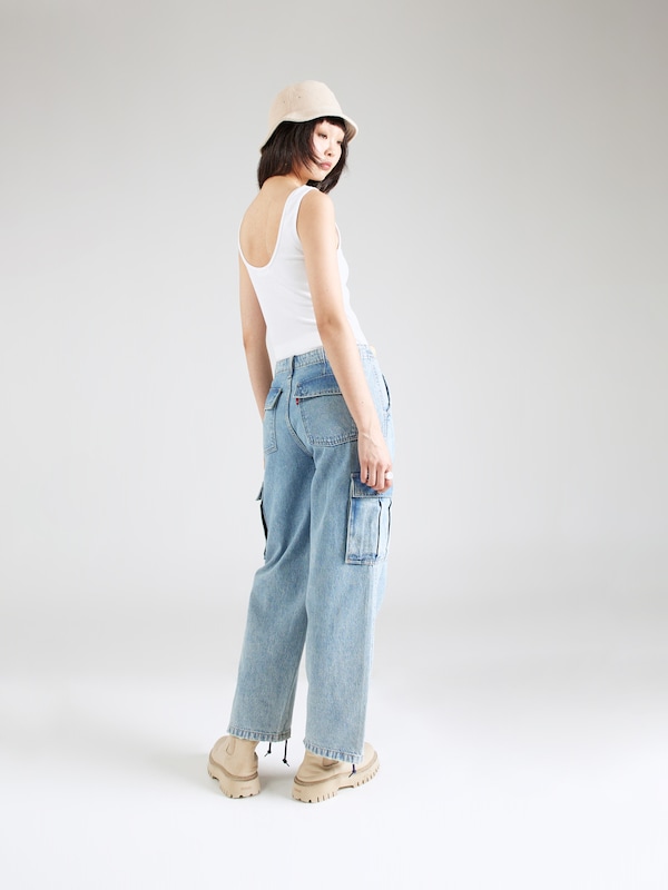 LEVI'S ® LEVI'S ® Loosefit Cargohose ''94 Baggy Cargo' in Blue Denim Osterangebot