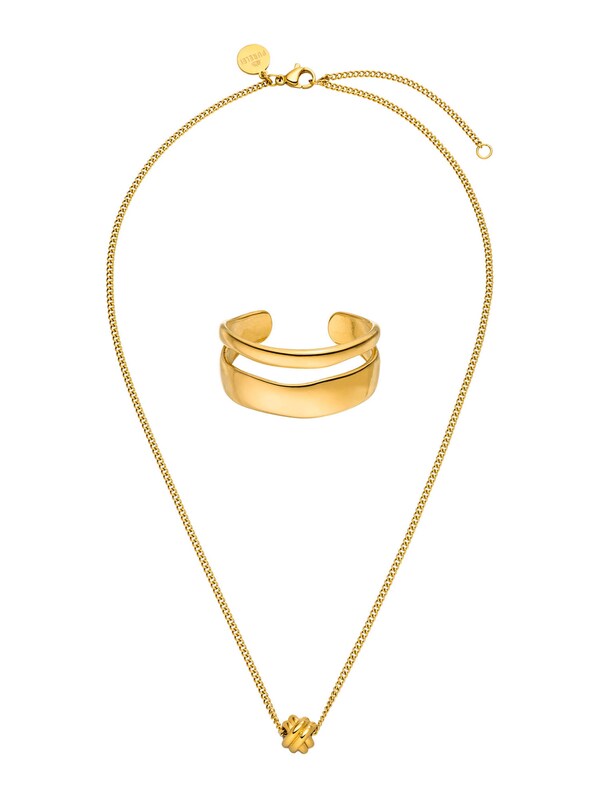 PURELEI PURELEI 'Elemente Schmuckset (25-teilig)' in Gold Vatertagsangebot