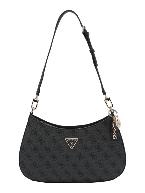 GUESS GUESS Schultertasche 'Noelle' in Schwarz Lagerräumung