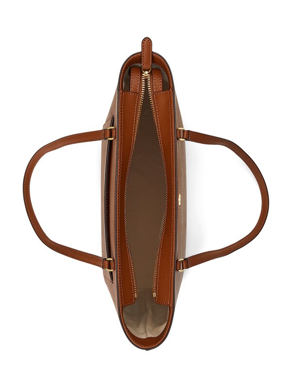 Lauren Ralph Lauren Lauren Ralph Lauren Shopper 'KARLY' in Braun Letzte 3 Tage