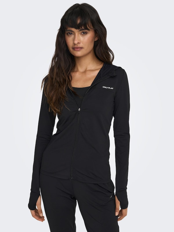 ONLY PLAY ONLY PLAY Sportsweatjacke 'Mila' in Schwarz Bis zu 65% Rabatt