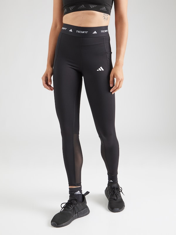 ADIDAS PERFORMANCE ADIDAS PERFORMANCE Skinny Sporthose 'Stash' in Schwarz Speichern exportieren