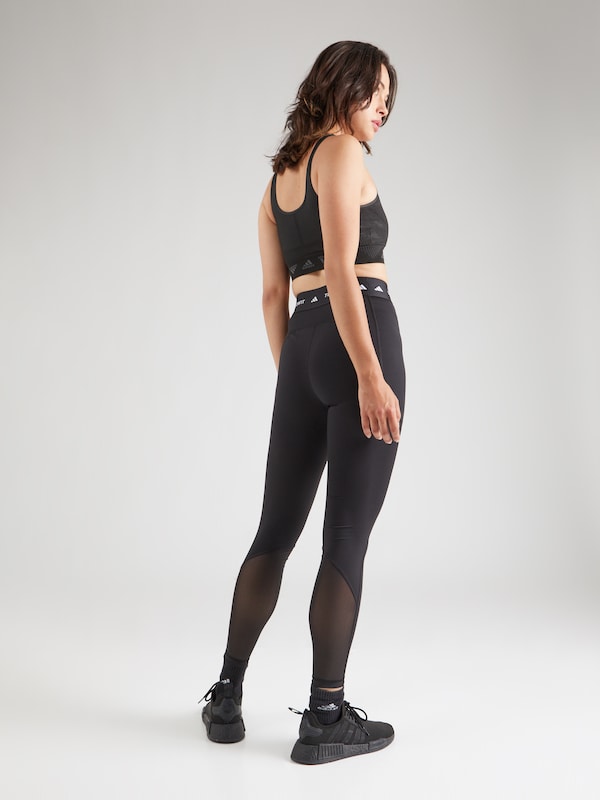 ADIDAS PERFORMANCE ADIDAS PERFORMANCE Skinny Sporthose 'Stash' in Schwarz Speichern exportieren