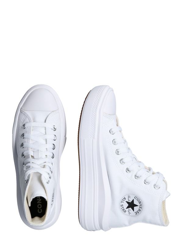CONVERSE CONVERSE Sneaker 'CHUCK TAYLOR ALL STAR MOVE HI' in Weiß Meist gekauft