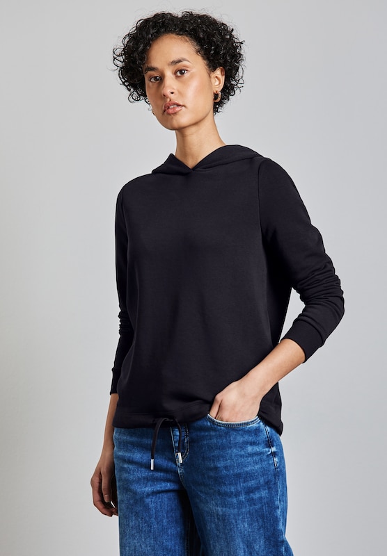 STREET ONE STREET ONE Sweatshirt in Navy Neueste Mode