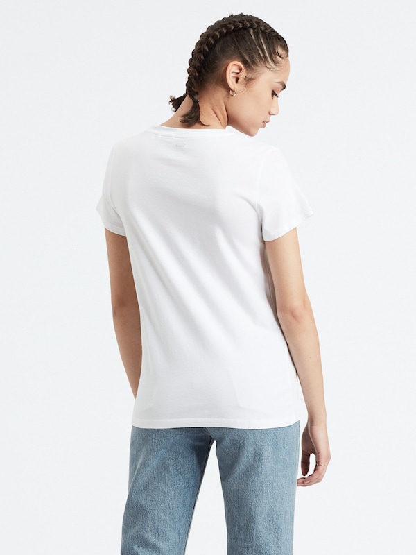 LEVI'S ® LEVI'S ® T-Shirt 'The Perfect' in Weiß Große Rabatte