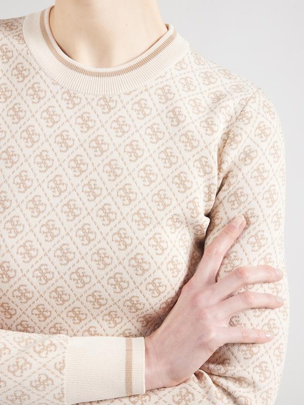 GUESS GUESS Pullover 'Lise' in Beige Creme Riesige Ersparnisse