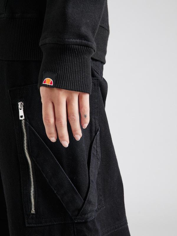 ELLESSE ELLESSE Sweatshirt 'Jazana' in Schwarz Tiefpreis